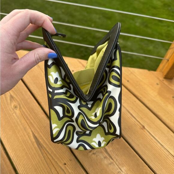 🧡SALE: Petunia Pickle Bottom Dancing In Dublin Green Floral Designer Diaper Bag - Picture 6 of 11